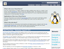 Tablet Screenshot of linuxvirtualserver.org